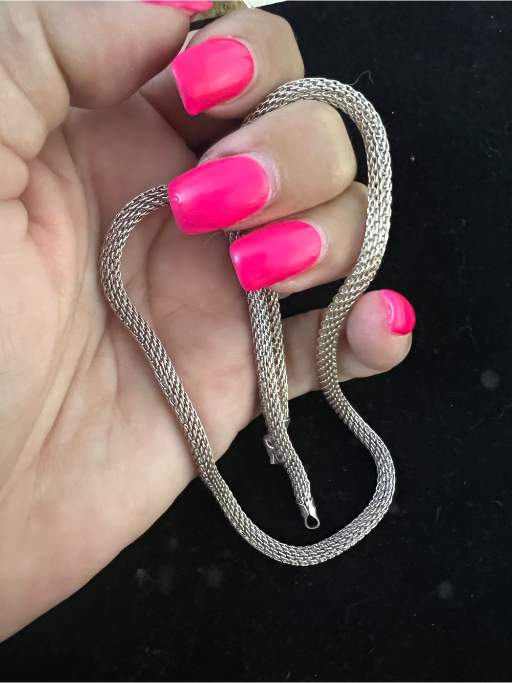 925 STERLING SILVER ITALY CHAIN / NECKLACE.  NICE!